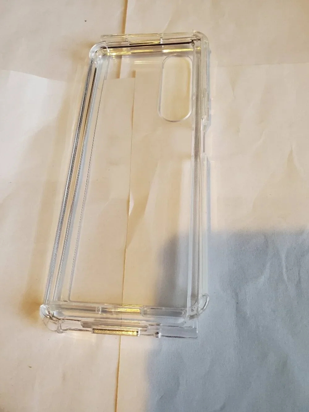 Z FOLD 3 CLEAR CELL PHONE CASE CELLPHONE COVER